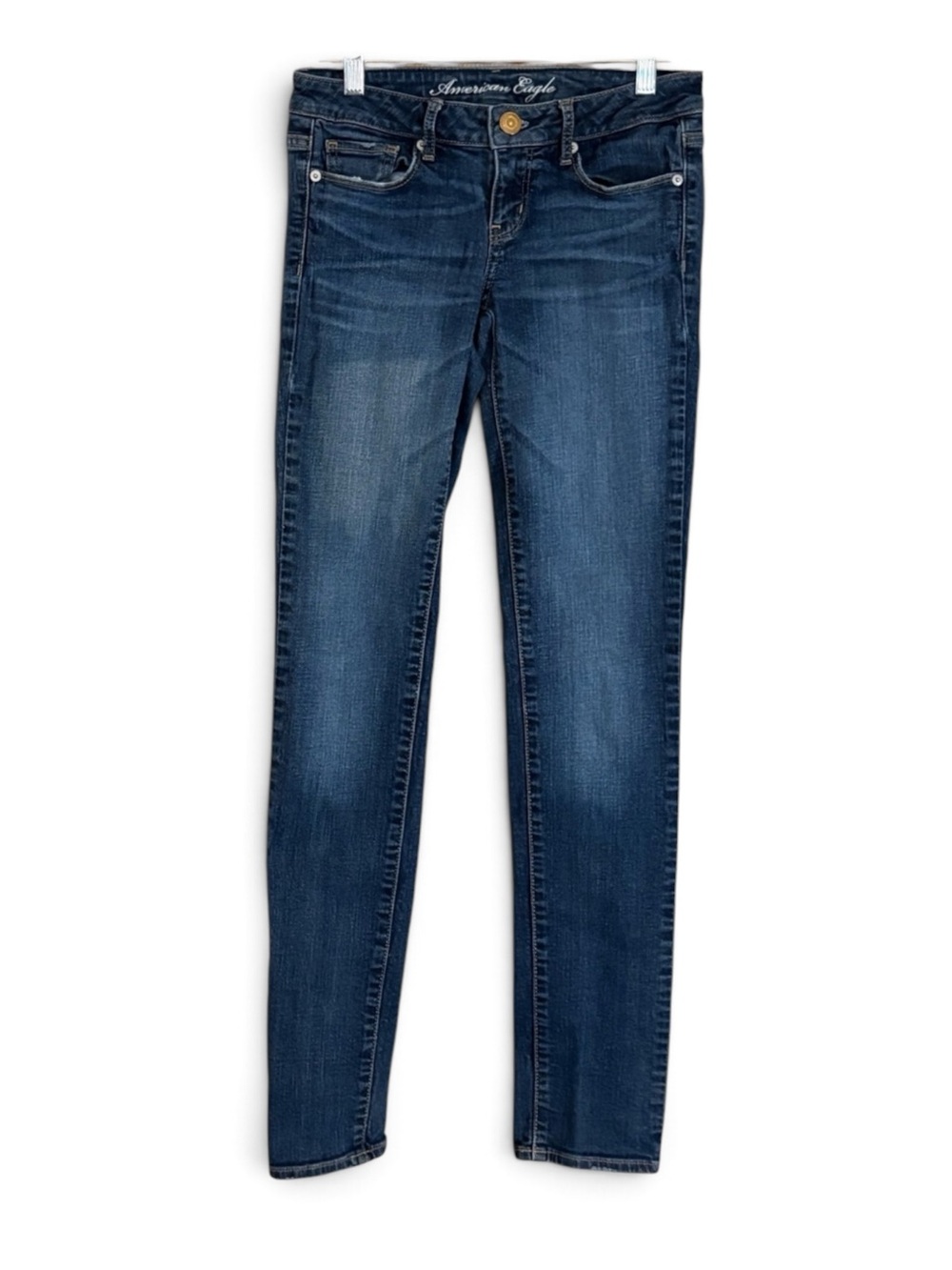 American Eagle Outfitters Dark Blue Skinny Jeans